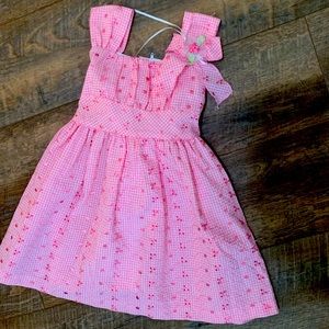 Pink sleeveless dress